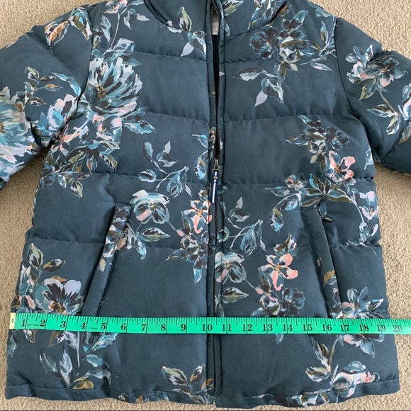 Anthropologie floral puffer coat size XS. EUC - Picture 7 of 8